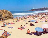 High SPF's and tiny bikinis are the dress code on the sunny beaches of Biarritz