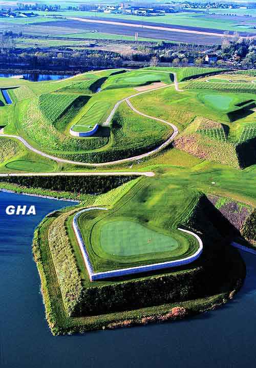 Dunkerque golf club France - golf course photographs