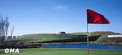 Dunkerque golf club France - golf course photographs