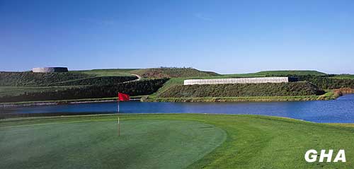 Dunkerque golf club France - golf course photographs