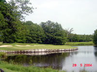 Les Bordes Golf Club I8 th Green